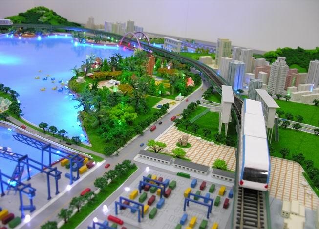 叙永县港口沙盘