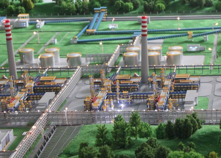 叙永县石化区模型