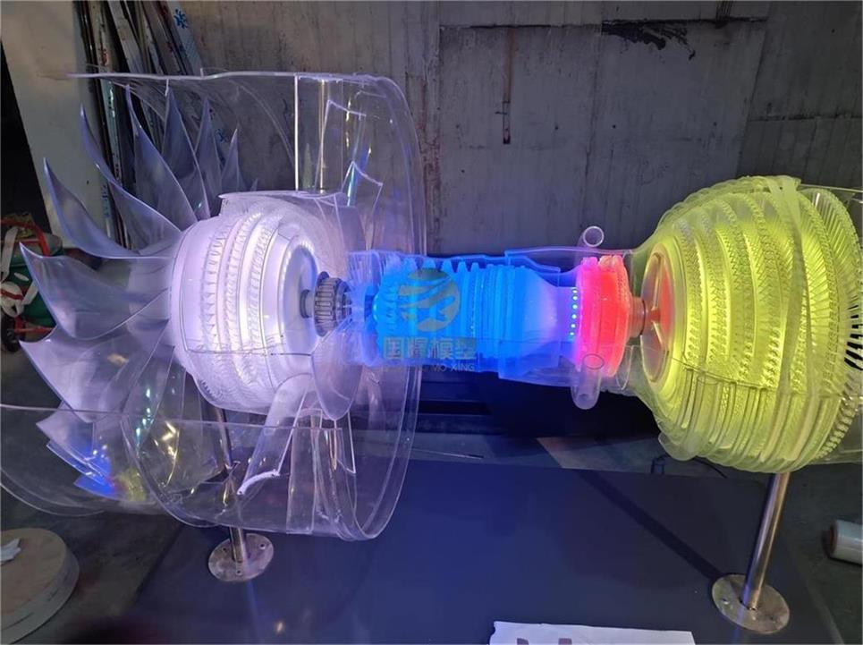 叙永县飞机发动机模型