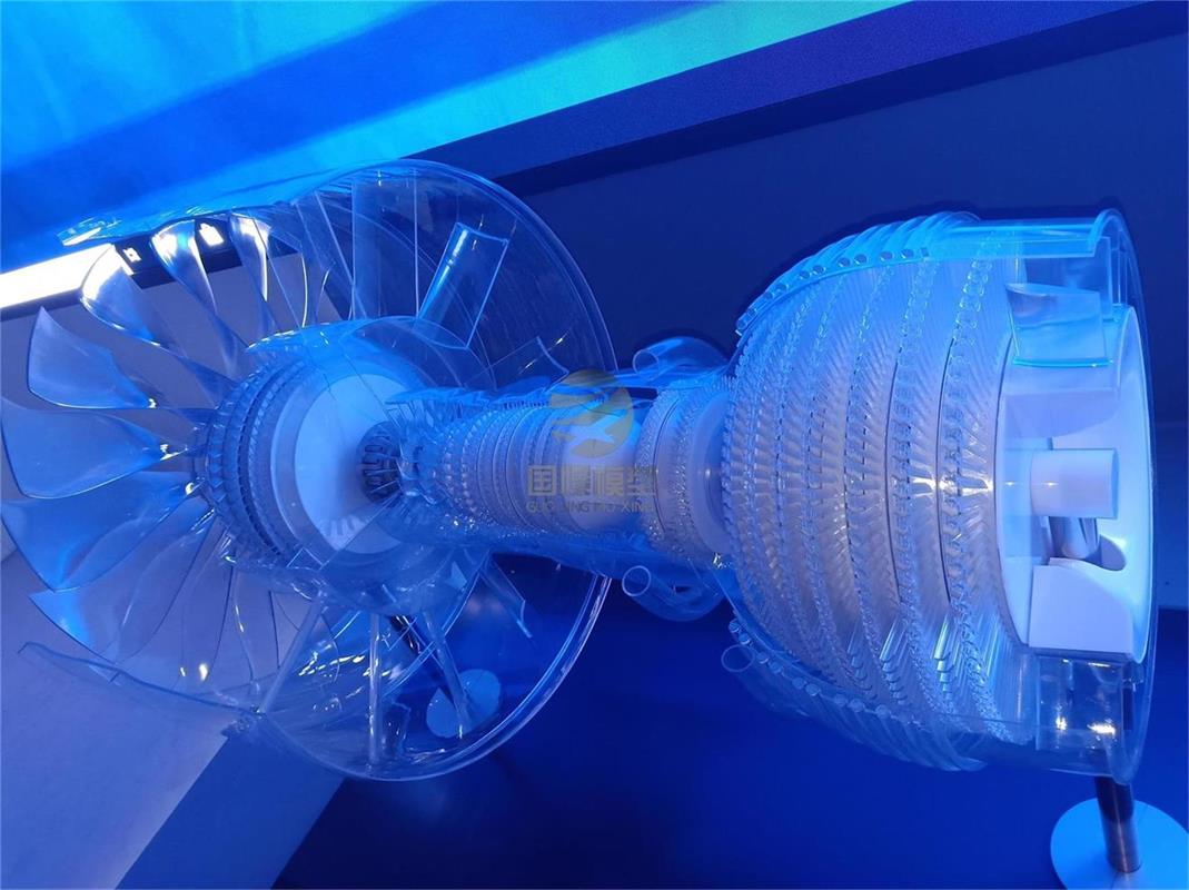 叙永县飞机发动机模型